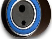 Alternator belt tensioner pulley