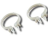 Floor mat clip fixing clamp