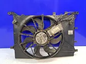 Radiator cooling fan shroud