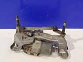 Front wiper linkage and motor