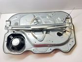 Front window lifting mechanism without motor