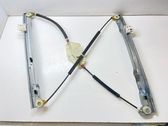 Front window lifting mechanism without motor