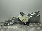 Rear window lifting mechanism without motor