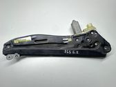 Rear door window regulator with motor