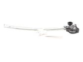 Rear door window regulator with motor