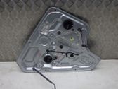 Rear door window regulator with motor