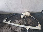Rear door window regulator with motor