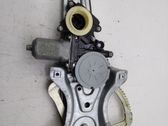 Rear door window regulator with motor