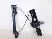 Front window lifting mechanism without motor