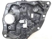 Rear door window regulator with motor
