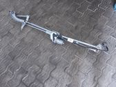 Front wiper linkage and motor