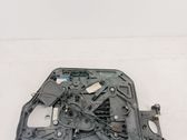 Rear window lifting mechanism without motor