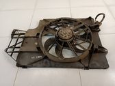 Radiator cooling fan shroud