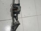 Front wiper linkage and motor