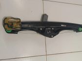 Rear door window regulator with motor