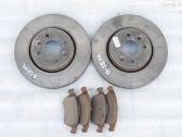 Front brake disc