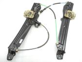 Front window lifting mechanism without motor