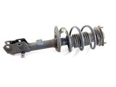 Front shock absorber with coil spring