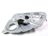 Rear door window regulator with motor