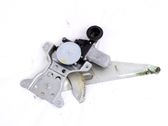 Rear door window regulator with motor