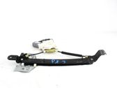 Rear door window regulator with motor