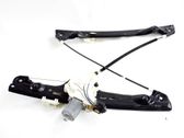 Front door window regulator with motor