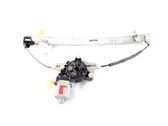 Rear door window regulator with motor
