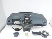 Airbag set with panel