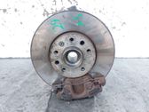 Front wheel hub spindle knuckle
