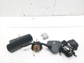Airbag set with panel