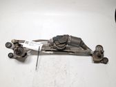 Front wiper linkage and motor
