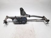 Front wiper linkage and motor