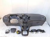 Airbag set with panel