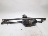 Front wiper linkage and motor