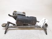 Front wiper linkage and motor