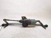 Front wiper linkage and motor