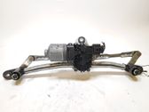 Tringlerie et moteur d'essuie-glace avant