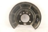 Rear brake disc plate dust cover