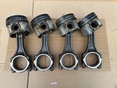 Piston with connecting rod