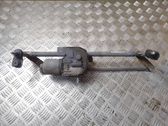 Front wiper linkage and motor