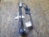 Rear window lifting mechanism without motor