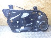 Front window lifting mechanism without motor