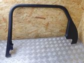Rear door glass trim molding