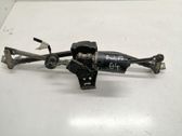 Front wiper linkage and motor