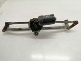 Front wiper linkage and motor
