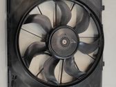 Radiator cooling fan shroud