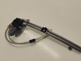 Rear door window regulator with motor