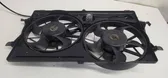 Radiator cooling fan shroud