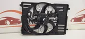 Radiator cooling fan shroud