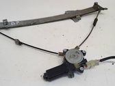 Sliding door window regulator with motor